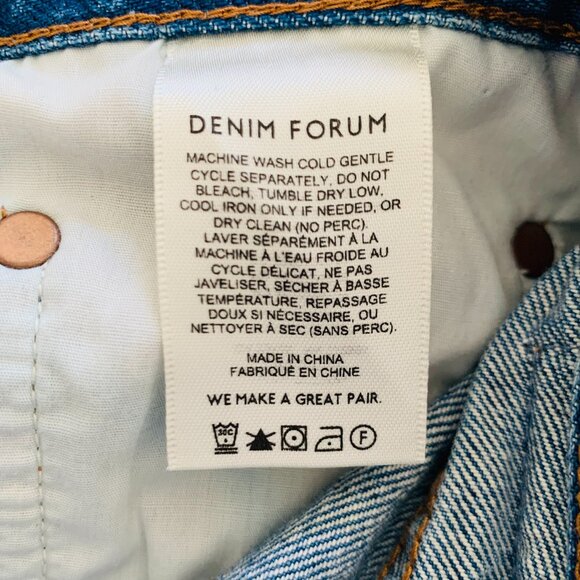 Aritzia Denim Forum '90s Vintage Maxi Skirt – 5 Yrs Kiss 'n' Tell Blue, Size 30 - Picture 9 of 9